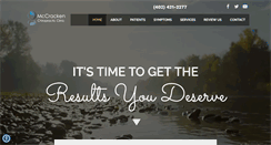 Desktop Screenshot of drmccracken.com